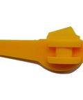 Yellow nylon insert from Pro Grade Tire Changer Nylon Insert Guard Kit For Duck Head Mount Demount Tools rim edge protector