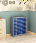 60 Drawer Tool Storage Cabinet With ABS Drawers Bolt Nut Organizer Parts Box And Hardware Shelving Unit For Garage And Workshop