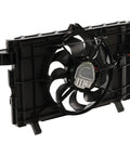 Direct Swap Cooling Fan Assembly For Tesla Model Y 2020 Through 2024 Radiator Fan Single Blade black plastic design for engine cooling
