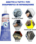 Ultimate Shoe Glue Repair Kit With Precision Metal Applicator For Sneakers Boots Leather And Handbags Bonds Cracks On Soles Heels And Edges Plus Rubber Cement Eraser Cleaning Tool 60ml Pack Of Two For A Quick Fix adhesive with shoe bonding examples