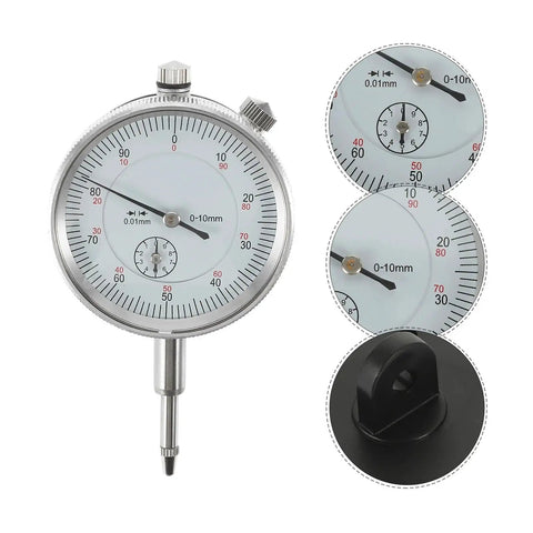Pro Grade Bore Gauge With Magnetic Base Stand For Precision Measuring 0 To 10 Mm Range High Resolution 0.01 Mm Digital Dial Centesimal Dial Shockproof Precision Pointer For Comparators with dial face and magnetic base
