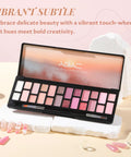 24 Color Hema Free Gel Nail Polish Kit With Pro Brush Nude Pink Sheer Shades displayed in black palette case