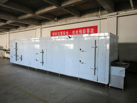 Heavy Duty Tunnel Freezer With Rock Solid Conveyor Belt For Quick Freeze Meat Seafood And Veggies Industrial Iqf Rapid Freezing Machine.