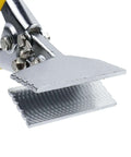 3 Inch Sheet Metal Hand Seamer with Straight Head Steel Bender for Bending and Flattening Metal, 8.19 Inch Overall Length Head 80 x 34 mm