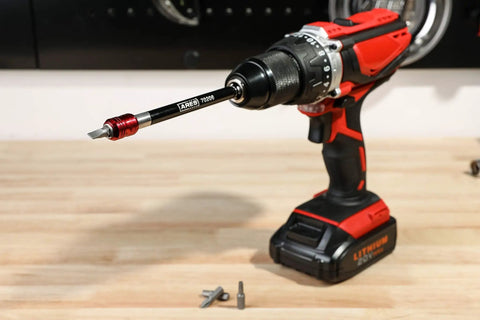 6 Inch Drill Extension Bit Holder With Quick Release For One Quarter Inch Drive Bits Magnetic Retention And Easy Bit Swaps Like A Breeze Built From Chrome Vanadium Steel For Heavy Duty Jobs