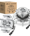 Wheel Bearing And Hub Assembly Kit For Chevy GMC Silverado Suburban Tahoe Sierra Yukon XL 1500 2007 2013 With 6 Lug OEM 515096 Replacement Front Or Rear Built For Tough Duty