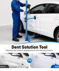 Car Dent Repair Tool With 120 Degree Adjustable Pulling 1763 Pounds Of Pulling Power Retractable Base For Easy Access And Dents Fixed Fast On Cars Trucks And SUVs used on white car door dent