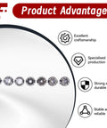 ER20 Spring Collet Set 1/8 To 1/2 Inch For CNC Milling Lathe And Engraving Machines 7 Pcs High Grade 1065 Steel Precision Ground