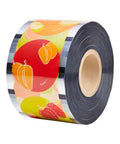 95mm PP Sealing Film Roll With Fruit Graphic Design For Sealing Machines, Generic Seal Film, 3,830 Cups Per Roll, Works With ET-99 Sealing Machine, Cutter Base A Required