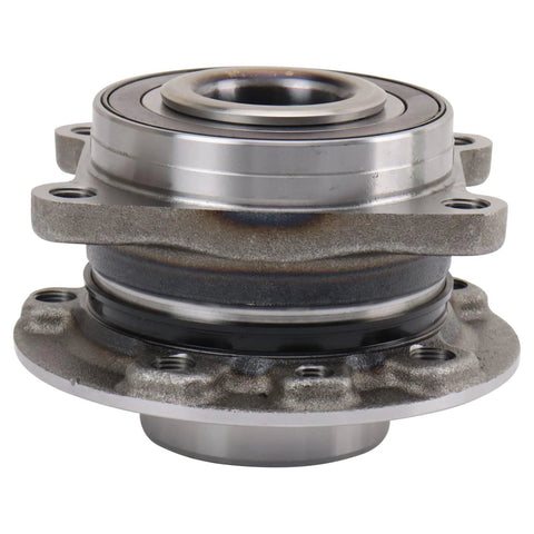 Front view of Wheel Bearing And Hub Assembly For 2014-2022 Jeep Cherokee AWD 4WD And 2019-2022 Cherokee FWD And 2015-2017 Chrysler 200 AWD Replacement Kit Beefed-Up Direct Fit Premium OEM Grade Durable