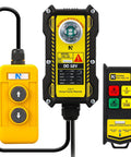 2 In 1 Crane Remote With 656 Ft Wireless Range For Industrial Crane Control Up Down Switch Hoist Truck And Dump Trailer Remote Controller