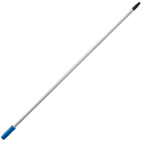 48 Inch Dual End Extension Pole for Heavy Duty 36 Inch Curved Floor Squeegee Kit, aluminum handle for smooth surface cleaning.