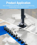 81 Piece Pro Grade Steel Gauge Block Set, Grade B Accuracy, Durable Tool Steel Blocks With Laser-Etched IDs and Traceable Calibration Certificate for Precise Machining, Calibration, and Quality Checks in a gauge block holder