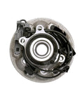 Front Right Wheel Bearing And Hub Assembly For 2004-2008 Chevrolet Colorado, 2004-2008 GMC Canyon, 2006 Isuzu I-350, And 2007-2008 Isuzu I-370 4WD With ABS Direct Fit Replacement, showing 6-lug design and ABS sensor
