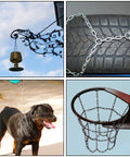Heavy Duty 3/16 Inch 304 Stainless Steel Chain, 32.8 Feet Rustproof Utility Chain used in various hanging and securing applications