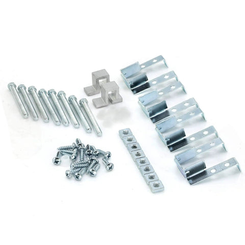 Undermount Sink Installation Kit 36 Inch All Metal Aluminum Frame Fits All Sink Types No Drilling Required cabinet supports hardware