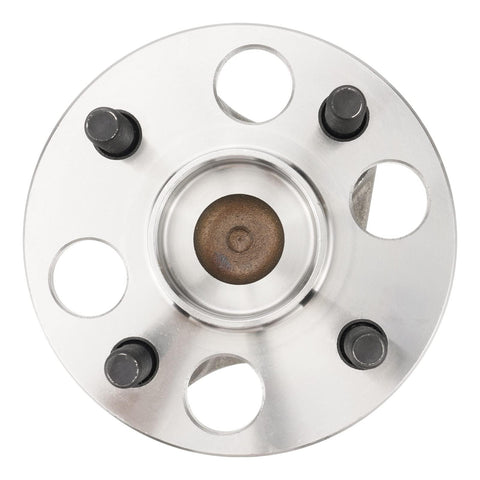 Top view of Rear Wheel Hub Bearing Assembly With ABS For 2007 2014 Toyota Yaris, 2012 2019 Toyota Prius C, 2013 Scion IQ 4 Lug