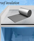 Heavy Duty Professional Grade Self Adhesive Thermal Insulation Roll With Rock Solid Fireproof Sound Deadening foam panel on roof.
