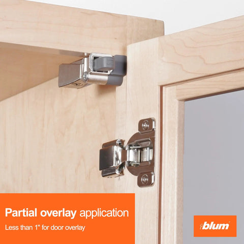 Soft Close Adapter Kit For Doors 8 Kits Includes Spacer And Screws For Face Frame Cabinets Works With Compact Hinges DIY Friendly And Adds Smooth Quiet Closing To Kitchen And Bath Cabinets Upgrades Soft Close Performance And Smooth Silent Operation