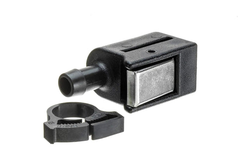 Quick Disconnect Fuel Line Fitting For 5 By 16 Inch ID Fuel Line With Double Seal Connector And Hose Clamp Fits Mercury Mariner And Force Outboards Easy Install