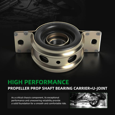 Heavy Duty Propeller Shaft Bearing Carrier And U Joint For Polaris Ranger Crew 900 1000 Xp 2014 To 2019 No Fuss Install Driveshaft Fix Built Tough As Nails For Smooth Trail Runs