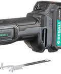 Power Up Your DIY Projects With This 20V Cordless Angle Grinder Kit Featuring a 4.0Ah Battery And 2.4A Charger, Blue