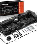 Engine Valve Cover For BMW 2.5L 3.0L Cars 125i 128i 130i 323i 328i 525i 528i 530i X3 X5 Z4 E60 E70 E82 E83 E84 E89 E90 E92 Direct Fit Replacement 11127552281 with kit components