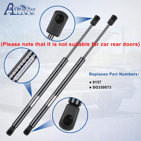 High Output Rear Liftgate Glass Gas Shock Strut For Chevy Tahoe Suburban 07 Through 14 Gmc Yukon And Cadillac Escalade, set of two