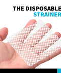 26 Pack Square Disposable Drain Hair Catcher Mesh Strainer Stickers For Shower Bathtub And Sink Keeps Your Plugs Tight Real Solid Pick No Mess Setup Half Year Supply in hand.