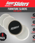 Heavy Duty Furniture Sliders For Carpet, 8 piece reusable moving pads for easy sliding under furniture on carpets.