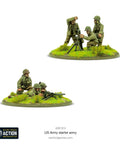 Bolt Action US Army Starter Set One To Fifty Six Scale WWII Wargaming Plastic Miniatures Kit for Mediterranean Italy campaign scene