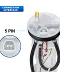 5-pin connection interface on Fuel Pump Module Assembly With Sending Unit For Honda Civic 2001 Through 2005 1.3L 1.7L 2.0L Replacement Part