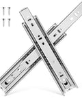 Heavy Duty 10 Inch Full Extension Drawer Slides Made From 304 Stainless Steel, 1 Pair, Smooth Quiet Cabinet Hardware For Kitchen And Furniture Replacement, Easy Install Glides For Durable Drawers And Cabinets image
