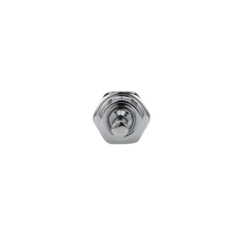 ADA Compliant Manual Flush Valve Handle Assembly Small With Cast Brass Handle In Polished Chrome Finish Durable