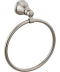 Woodhurst Round Towel Ring In Brilliance Stainless Steel Hand Towel Holder For Bathroom Wall Mount And Kitchen No Fuss Install