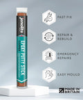 Copper Pipe And Tank Repair Epoxy Putty Stick For Leaks And Hot Water Lines Fast Fix 7 Inch 4 Oz Emergency Plumbing