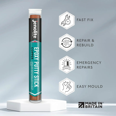 Copper Pipe And Tank Repair Epoxy Putty Stick For Leaks And Hot Water Lines Fast Fix 7 Inch 4 Oz Emergency Plumbing