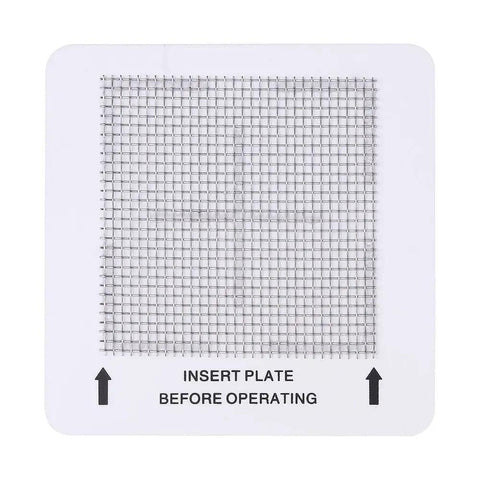 2 Pack Ceramic Ozone Plates For 4.5 Inch By 4.5 Inch Air Purifiers Replacement Parts, featuring grid and installation arrows
