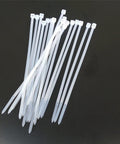 1000 Count 4 Inch Heavy Duty Cable Zip Ties, Premium Nylon Self Locking Wire Ties, 18 Lbs Tensile Strength, UV Resistant White Nylon