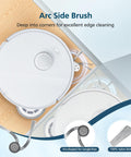 Must Have Replacement Vacuum Parts Kit For Roborock S5V Curv Edge S5A Curv S5X with Arc Side Brush for edge cleaning
