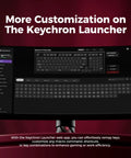 Premium 96 Percent Wireless Mechanical Keyboard With Kickass 8000Hz Polling Rate Hot Swappable Red Switches Dope Rgb Lighting Crisp Pbt Keycaps For Serious Gamers Everywhere on Keychron Launcher app.