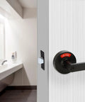 Oversized Restroom Privacy Indicator Lock For Busy Offices With In Use Or Vacant Window ANSI Grade 2 For Commercial Doors
