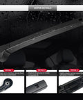 Heavy Duty Rear Windshield Wiper Blade And Arm Replacement Kit For Volkswagen Atlas 2018 Through 2026 close-up showing metal arm and wiper details.