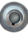 Workhorse Single Groove V Belt Pulley 3 Inch Outer Diameter 1 Inch Bore Carbon Steel Motor Pulley showcasing keyseat and bore
