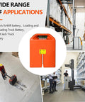 Heavy Duty 48V 20Ah LiFePO4 Lithium Battery Designed To Power Your Electric Forklift Or Pallet Truck Motor Like A Champ With Smart Bms Safety And Zero Hassle Plug Ins in warehouse settings.