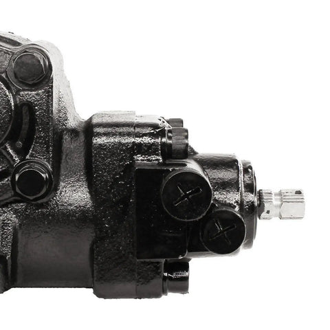 Close-up of Power Steering Gear Box Assembly Replacement For Dodge Ram 1500 2500 And Chevy GMC C2500 C3500 K2500 K3500