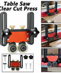 Premium Bearing Roller Featherboards For Table Saw Woodworking Accessories with adjustable tension and smooth sliding wheels.