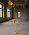 Industrial Grade Eye Wash And Shower Station Built Tough With 304 Stainless Steel Integrated System in factory setting