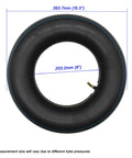 Heavy Duty Inner Tube For 4.80 4.00 8 Tires With TR87 Bent Valve Stem Built Tough For Wheelbarrows Go Karts ATVs