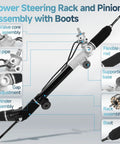 22-1000 Power Steering Rack And Pinion Plus Outer Tie Rods For Silverado 1500 And Sierra 1500 1999-2007 Compatibility